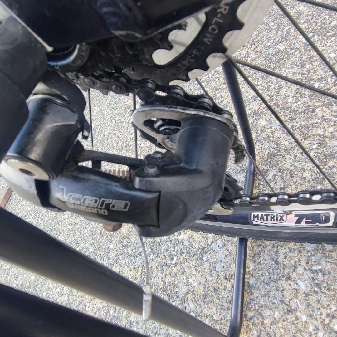 福岡発 TREK 7100 フロントサス シートポストサス 700×35C