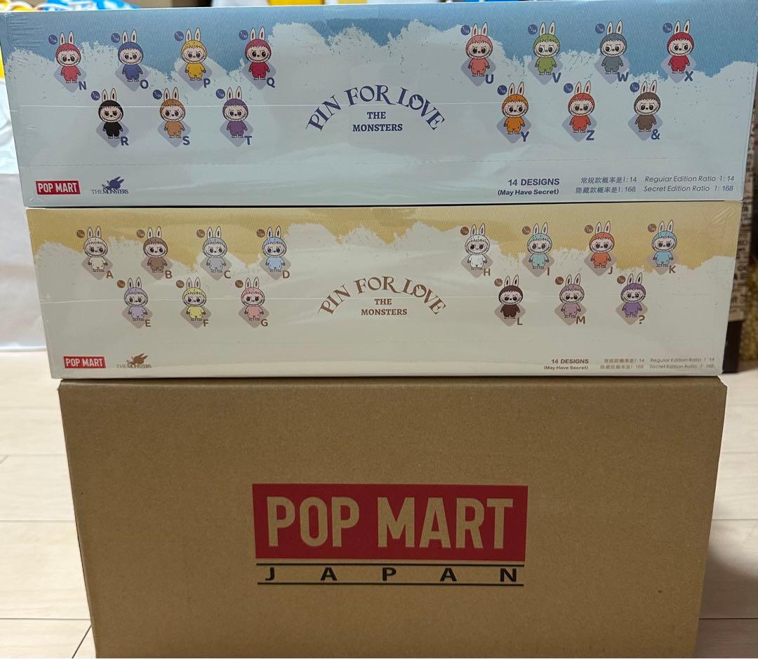 正規品・新品未開封 ラブブ PIN FOR LOVE アソートボックス2箱セット