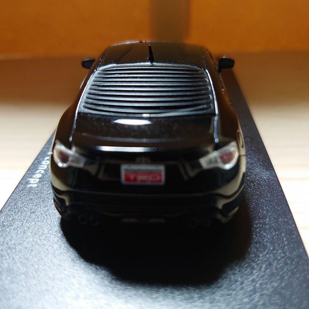 1/43トヨタ86 TRDカスタマイズコンセプト クリスタルブラックシリカ。