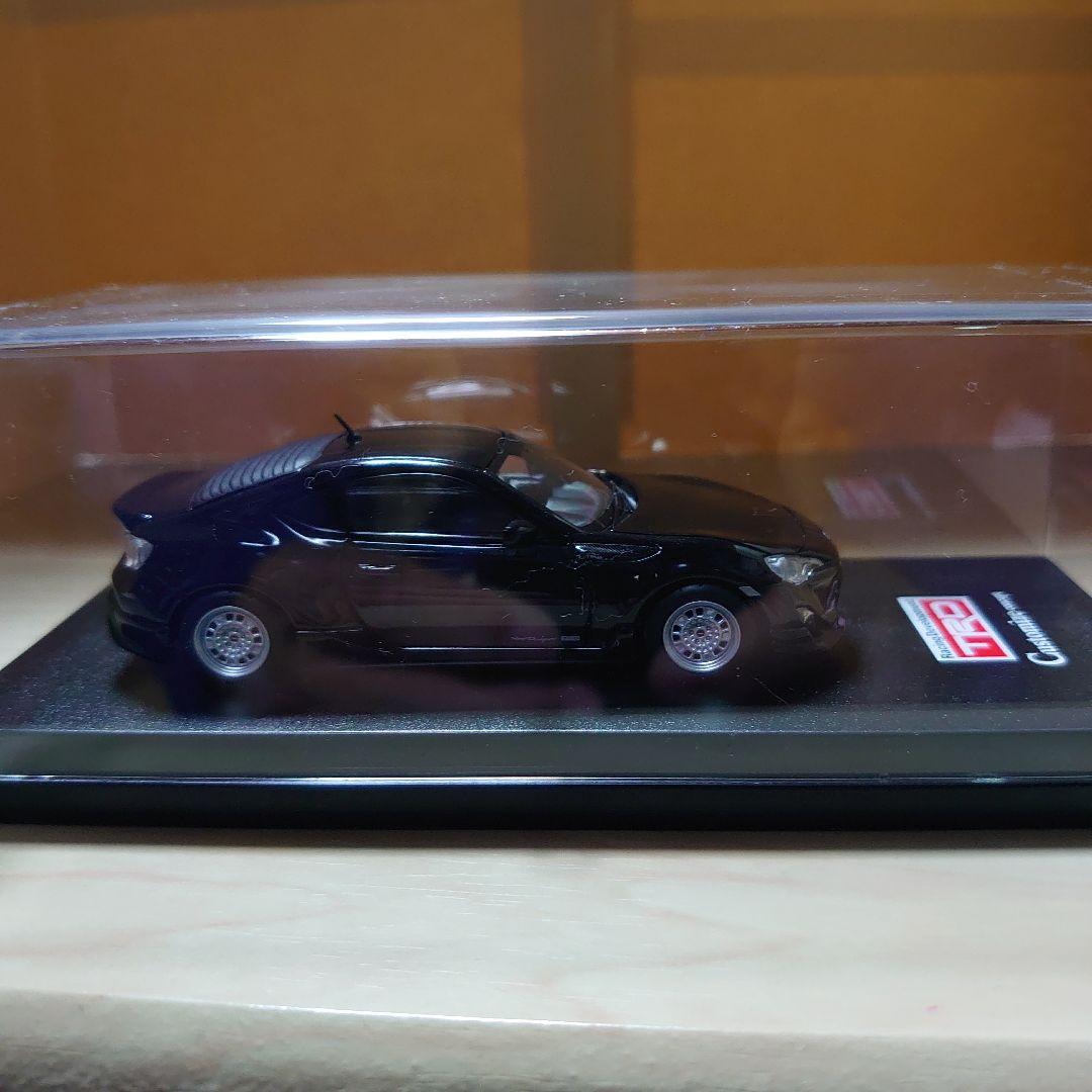1/43トヨタ86 TRDカスタマイズコンセプト クリスタルブラックシリカ。