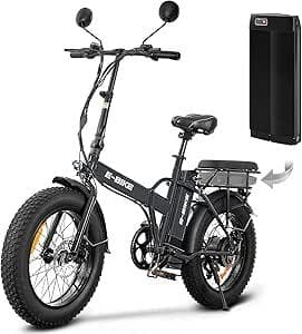 電動アシスト自転車 500W 20インチ折りたたみ 予備バッテリー付