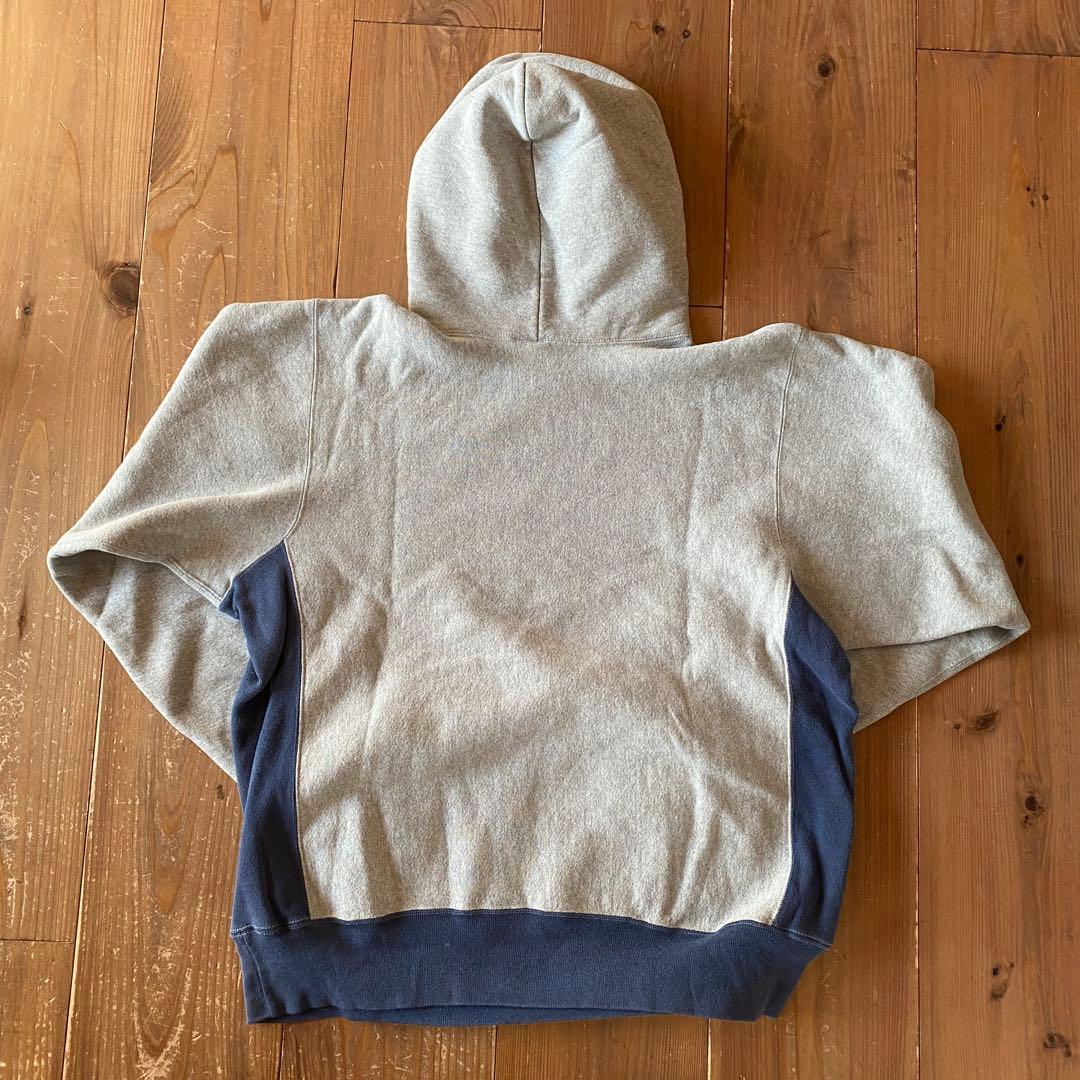 美品❗️90's Kellsport 2トーン リバースウィーブパーカー