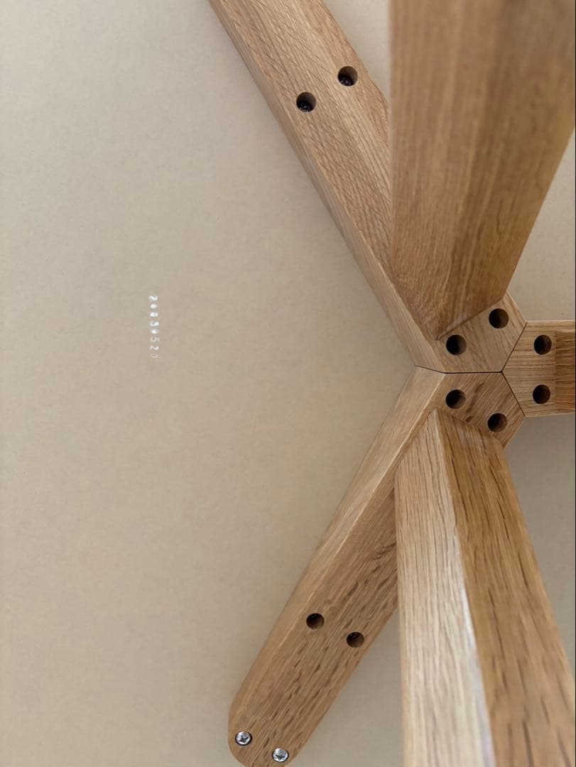 【お値下げ中】HAY ラウンドテーブル グレー 90 / 組み立て不要