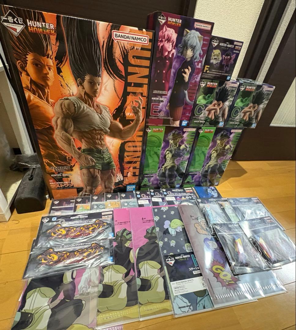 i*様 HUNTER × HUNTER 一番くじ キメラアント編 ラストワン ま 影*様 HUNTER × HUNTER 一番くじ キメラアント編 ラストワン キ ハンター×