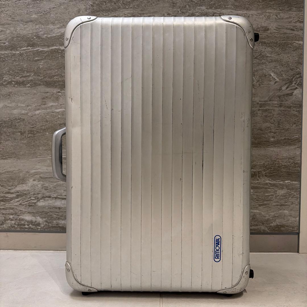 RIMOWA TOPAS 930.63 スーツケース 64L 青ロゴ 2輪 リモワ トパーズ 中古商品 930.63 63リットル 2輪 | リモワ(RIMOWA