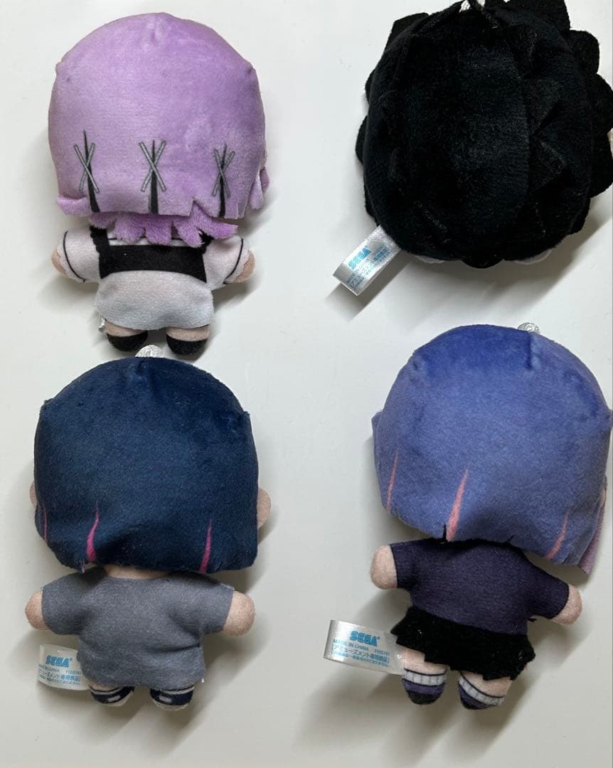 ずっと真夜中でいいのに ずとまよ マスコット ぬいぐるみ4個セット