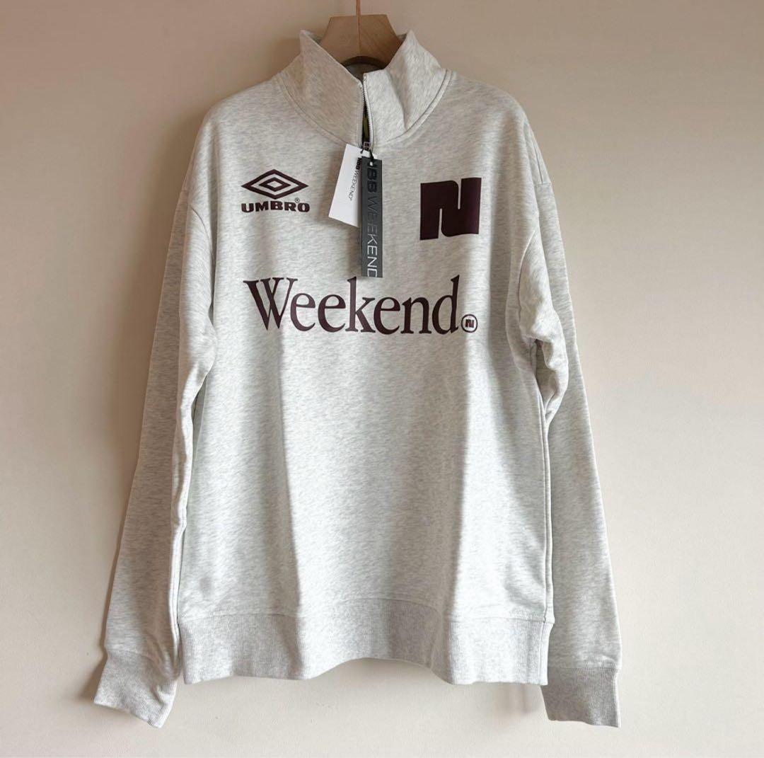 タグ付NBB WEEKEND ハーフジップスウェット トレーナー UMBRO 2