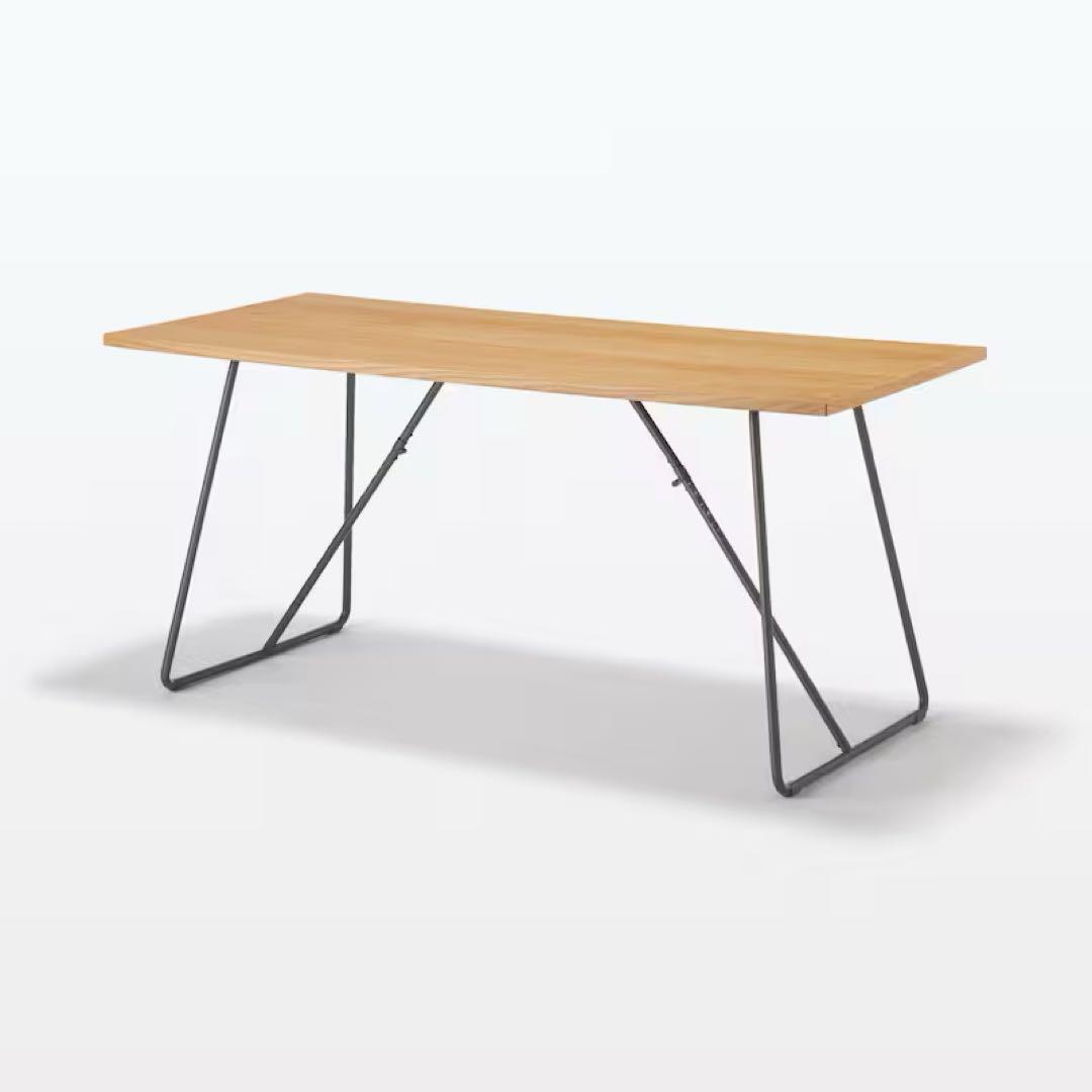 【無印良品】折りたたみテーブル W160cm