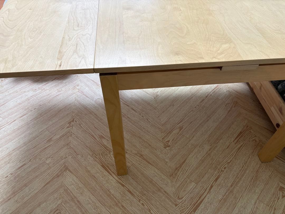 最終値下げ！IKEA ビュースタ　ダイニング伸長式テーブル