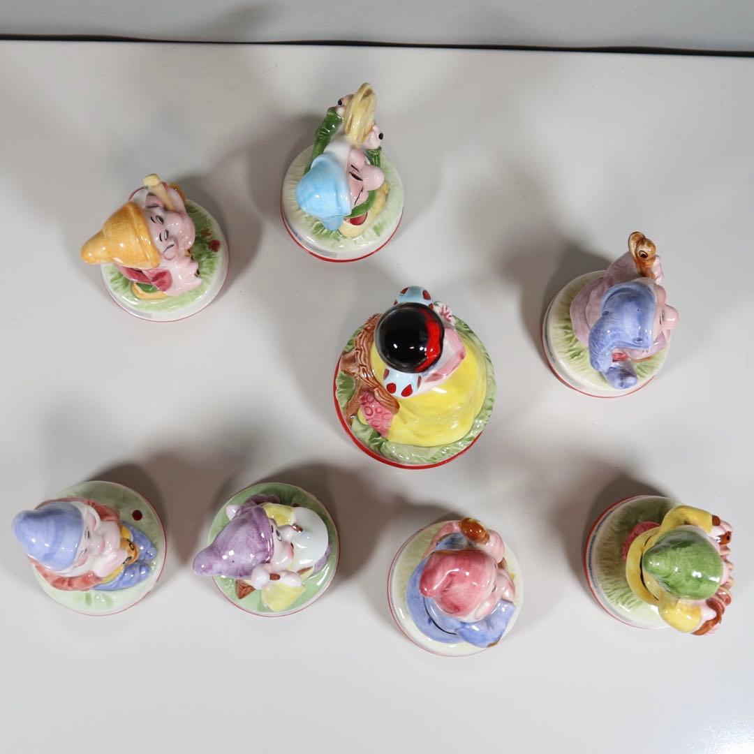 【希少】DISNEY 日本製　白雪姫と7人の小人　フルセットオルゴールディズニー