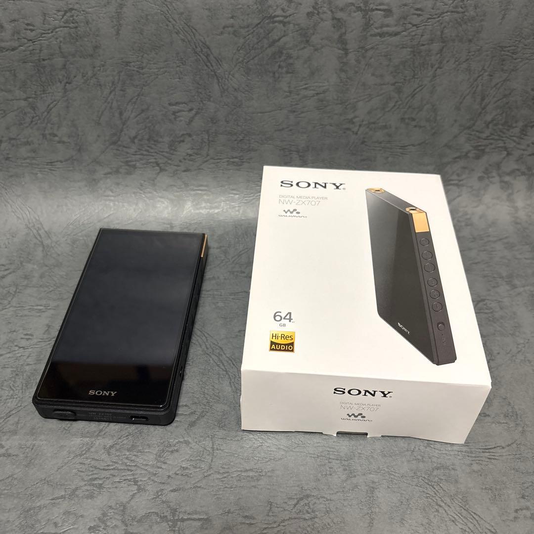 SONY ウォークマン 64GB NW-ZX707 SONY WALKMAN NW-ZX707 64GB ZX Series Hi-Res Audio Player English