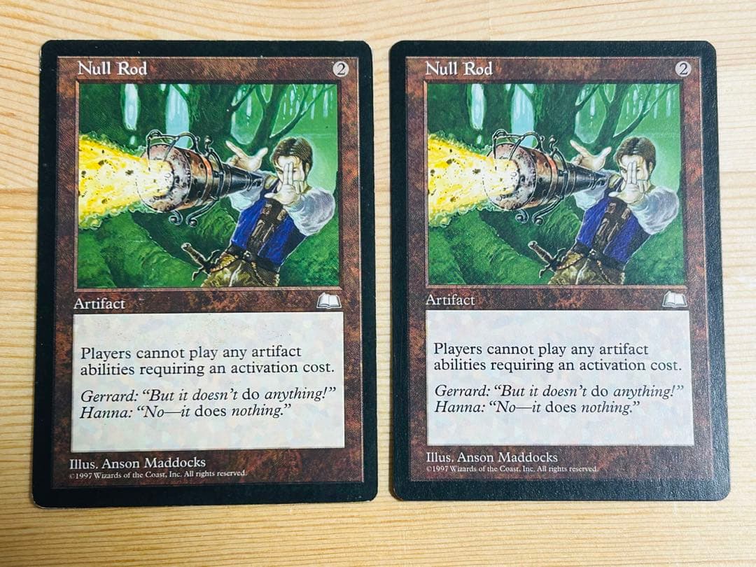 Amazon.co.jp: MTG 無のロッド/Null Rod [WTH] 英語版1枚 : おもちゃ