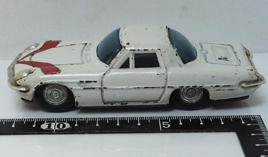 米澤【マットカーMATマツダ コスモ スポーツ】当時物ブリキ プルバック【箱無】