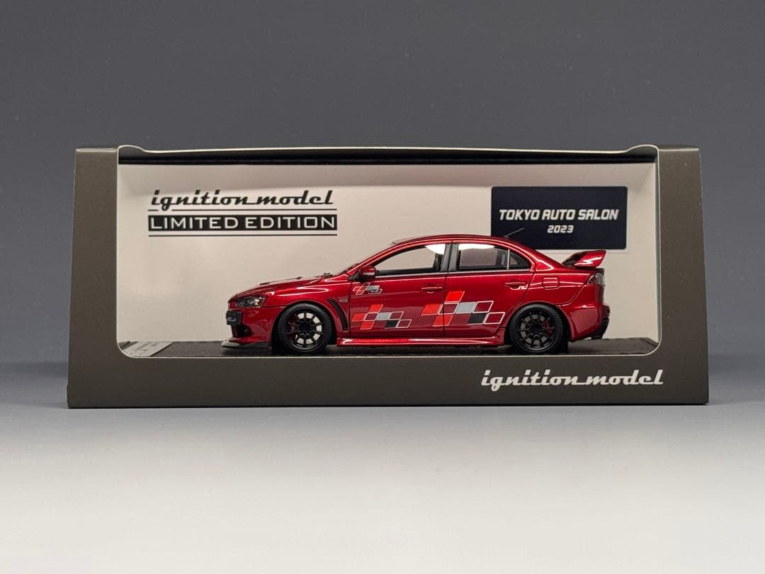 IG 1/43 三菱 ランサーエボリューションⅩ レッド CZ4A 2568