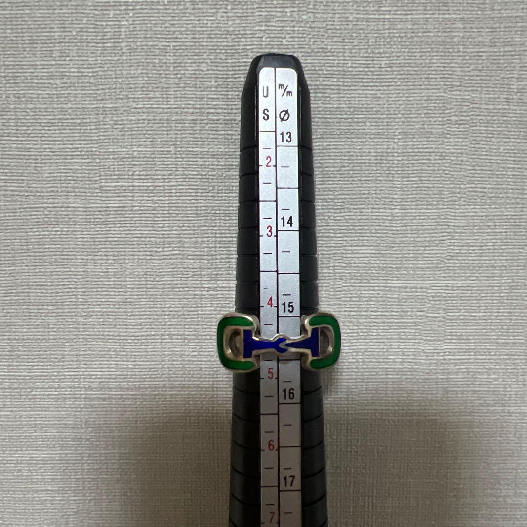 お値下げ　GUCCI ヴィンテージ　オールドグッチ　ホースビットリング　80年代