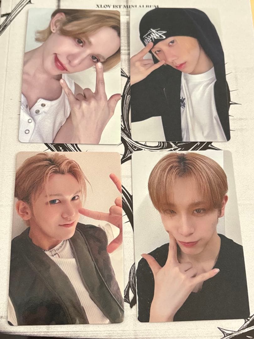 XLOV JUMP UP トレカ 4枚セット