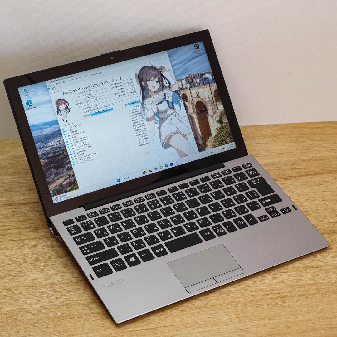 Sony VAIO Pro PA、タッチパネル、256GB SSD、Win11
