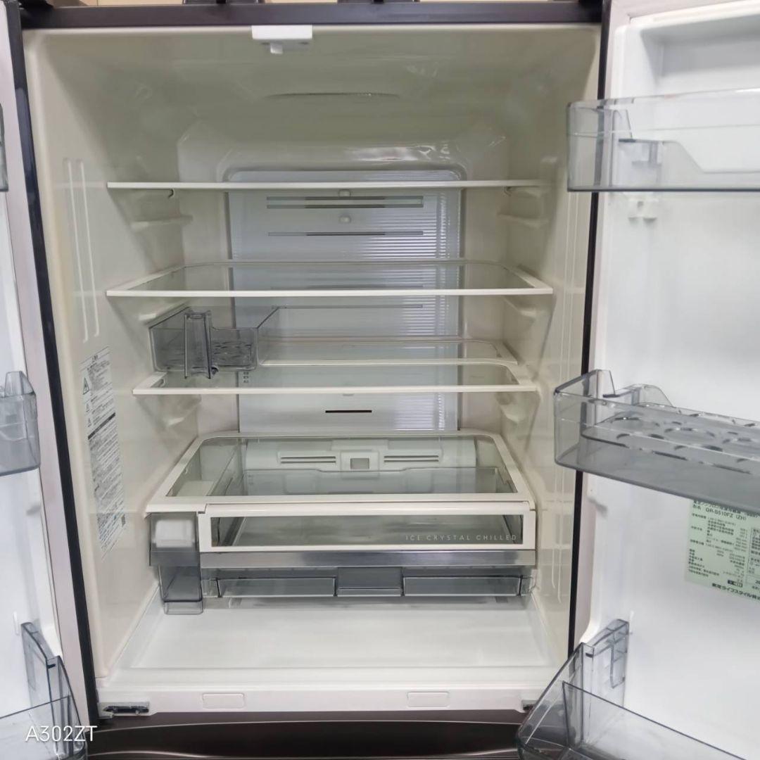 42B1 送料設置無料　東芝　自動製氷機能付き　大型冷蔵庫　508L