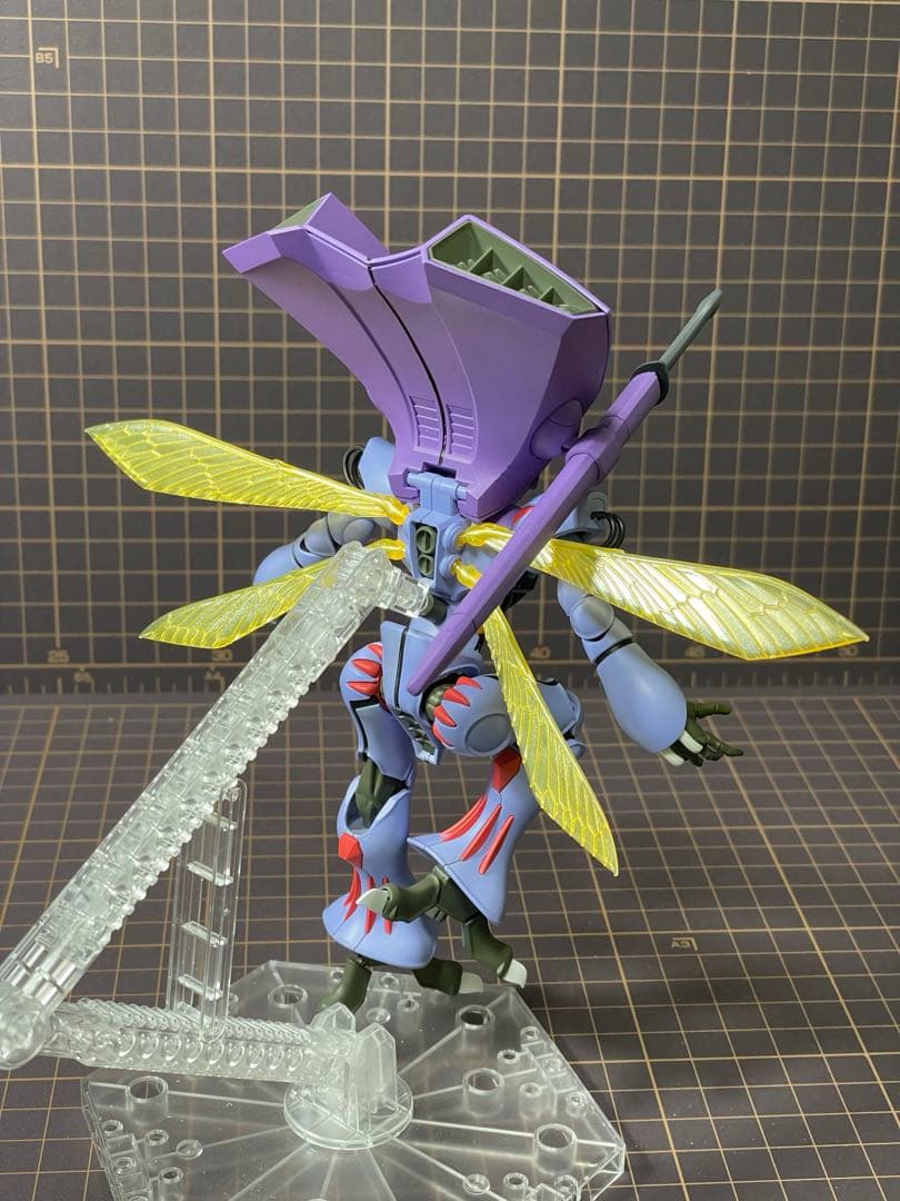 hgダンバイン 全塗装完成品