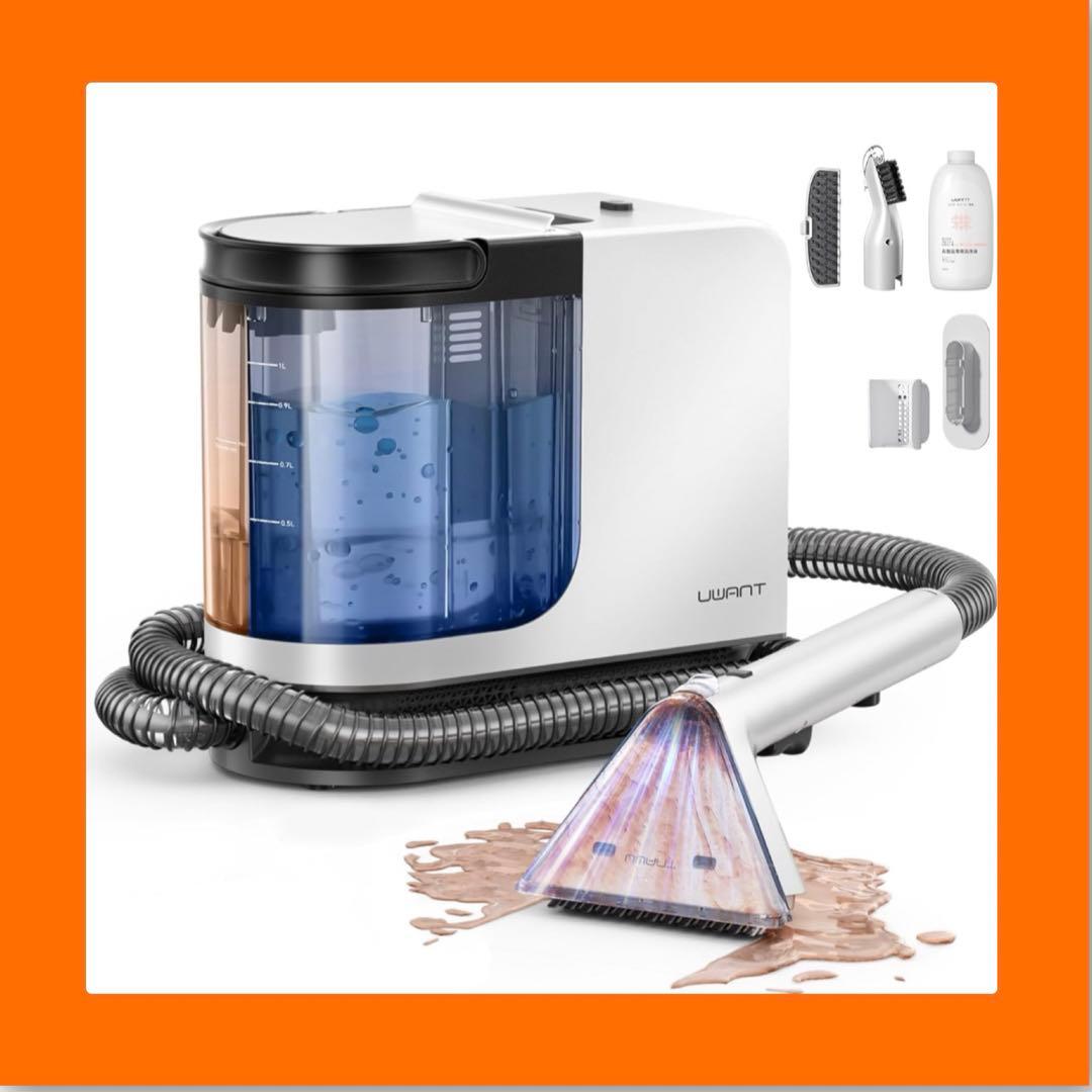 カーペットクリーナー 大容量水タンク リンサークリーナー 布洗浄機 超