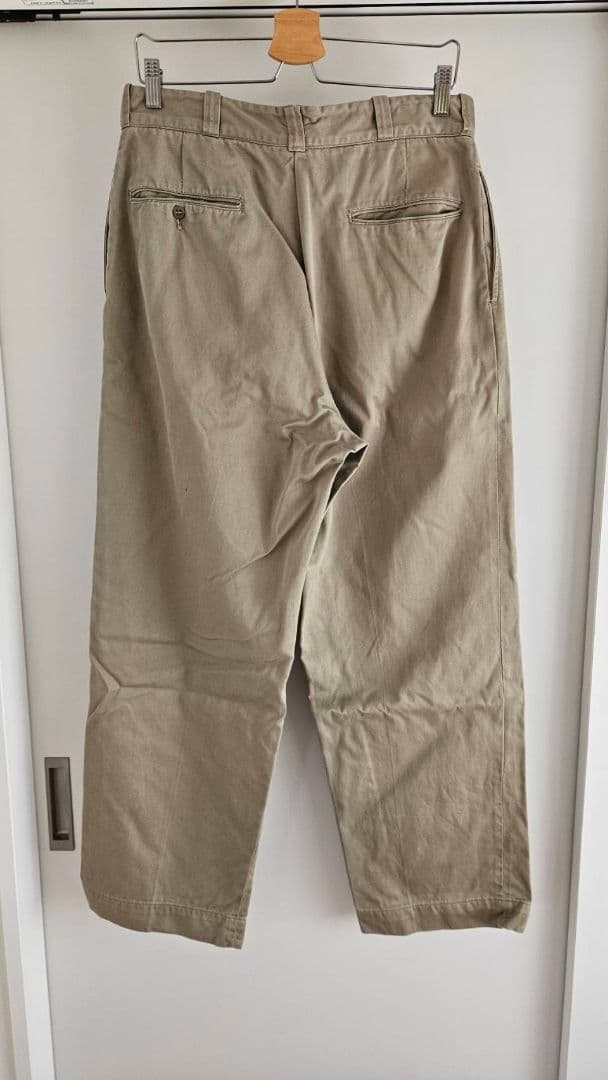 60s U.S.ARMY チノパン トラウザー 34×31