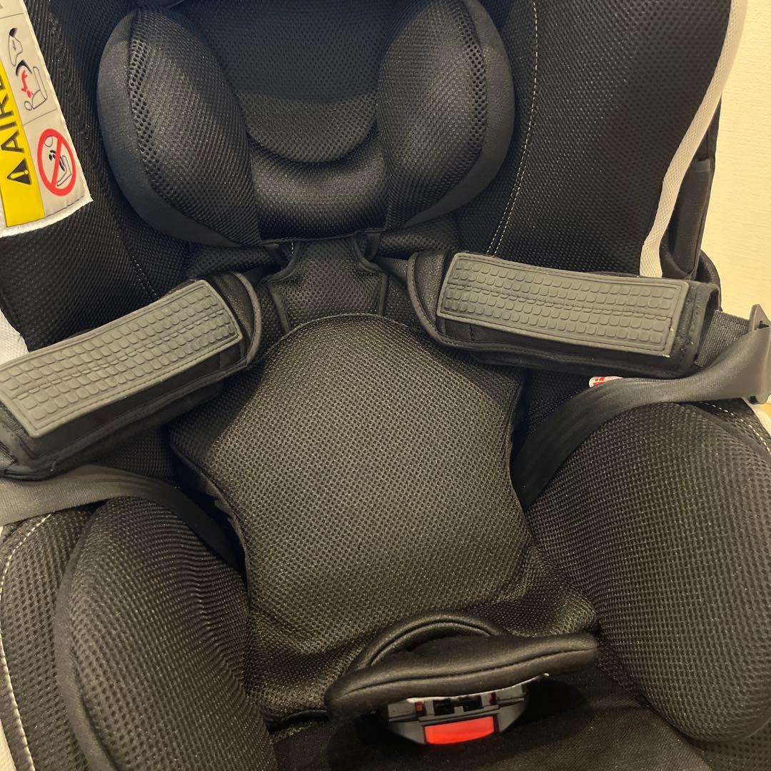 【Eマーク付き】AILEBEBE 回転式チャイルドシート ブラック/グレー