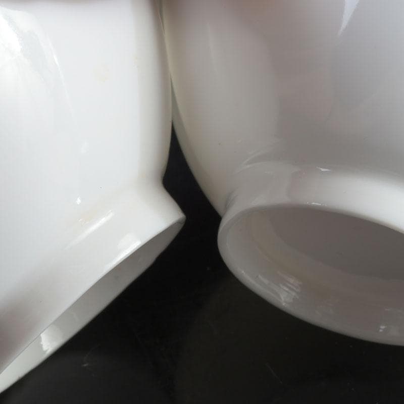 中国 徳化窯白磁 煎茶碗 一對 V 9277E 美術品・アンティーク・コレクション