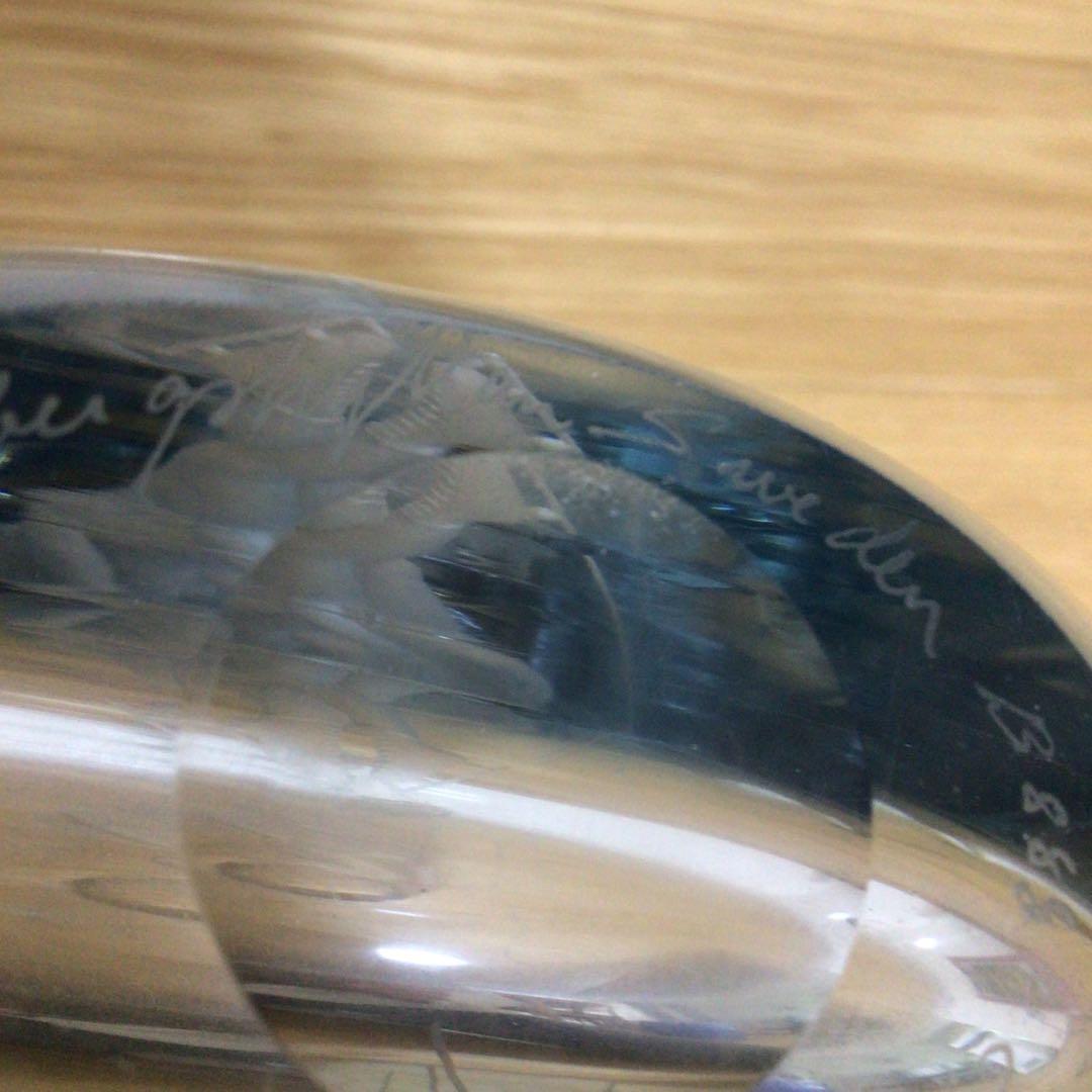 スエーデン 作家物 ガラス製 スケーター 少女