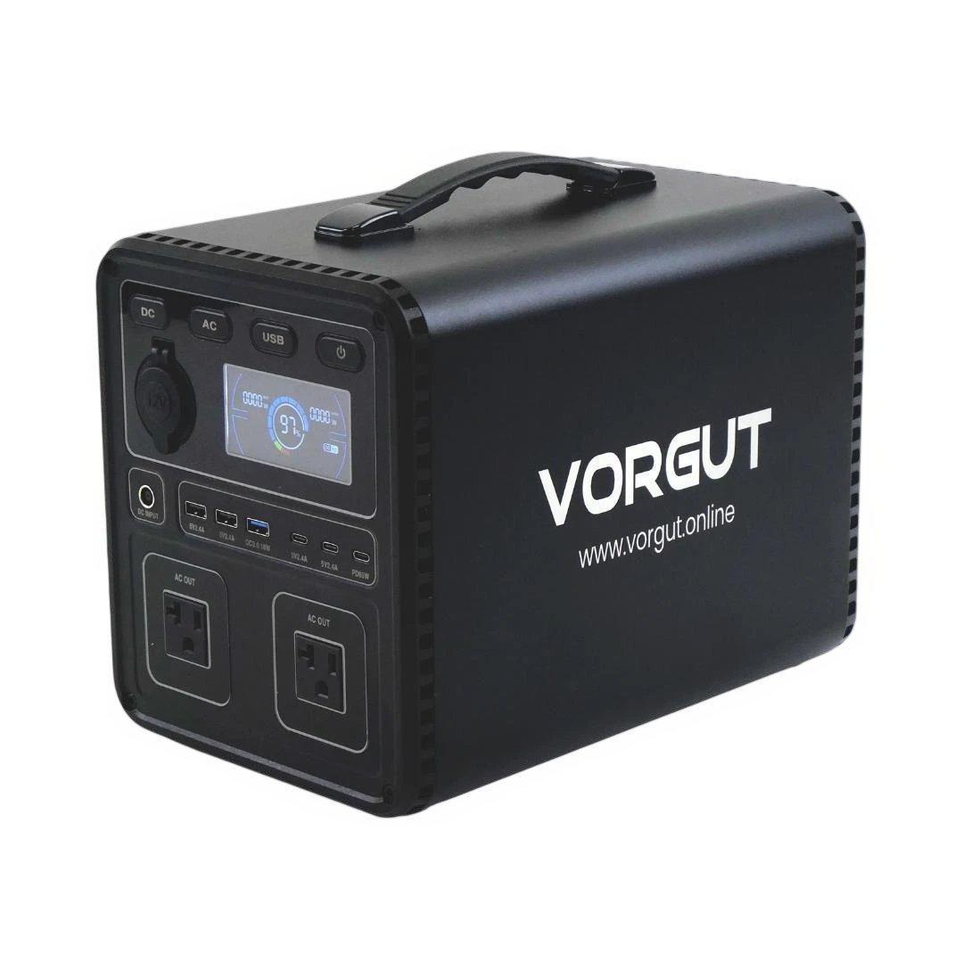 ポータブル電源 充電式 移動バッテリー 黒/オレンジ p10 新品 - メルカリ