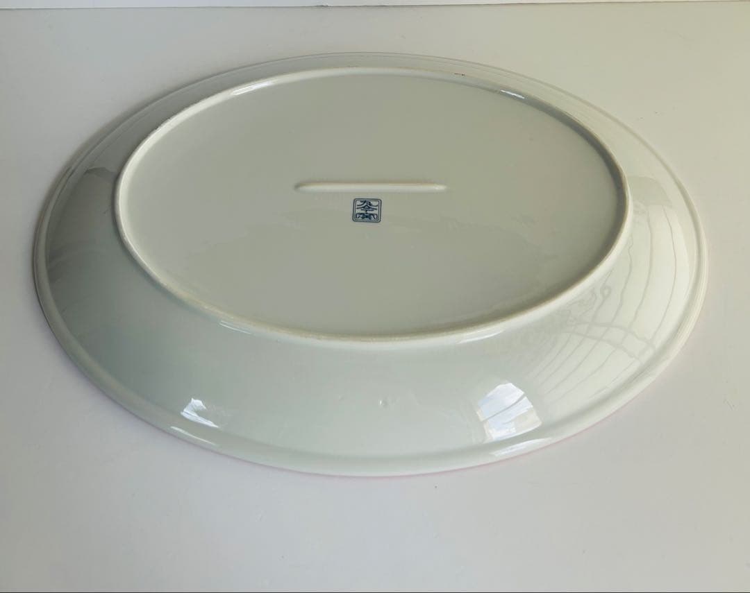 有田焼 丸今窯 古伊万里 孔雀絵 大皿 豪華絢爛 飾り皿 花鳥 牡丹 色絵 美品