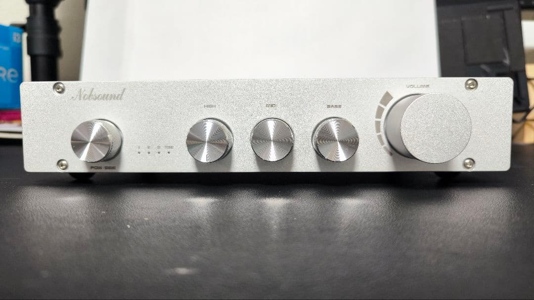 美品】プリアンプ・パワーアンプセット 交換用オペアンプ付き