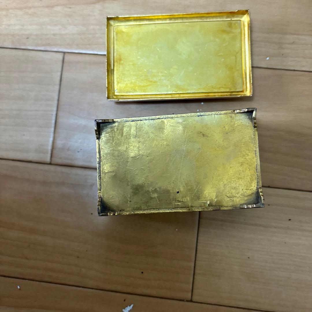 アンティーク 七宝ジュエリー トリンケットボックス アバカス フローラル