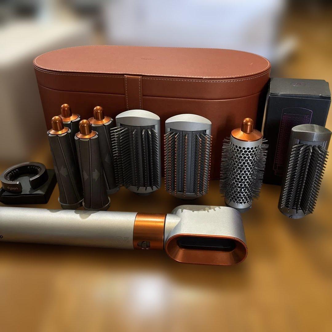 【限定色】Dyson Airwrap 完備シルバー/オレンジ　美品