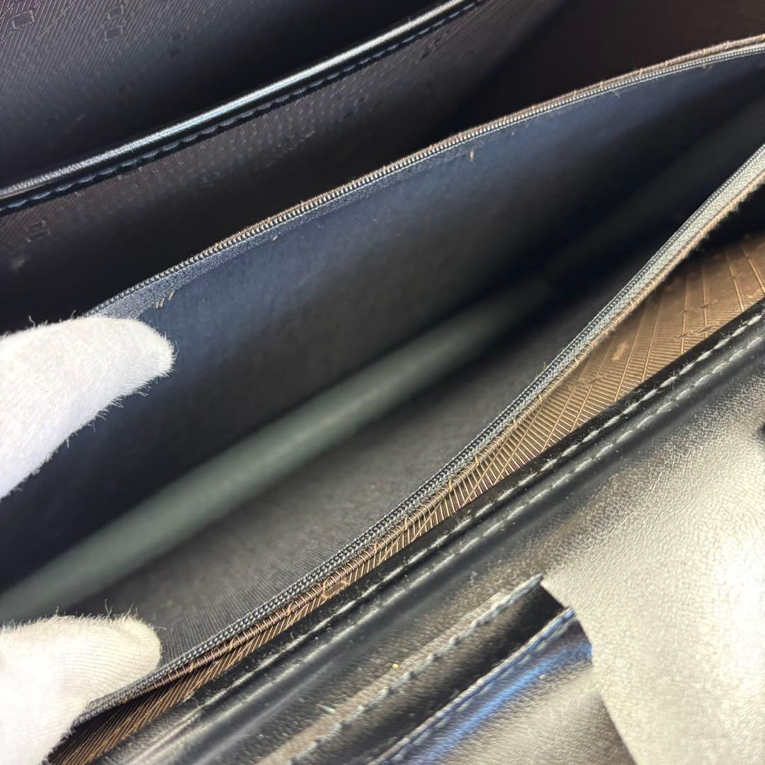 限定品✨️ JAL×ACE パイロットケース オールレザー 黒 本革