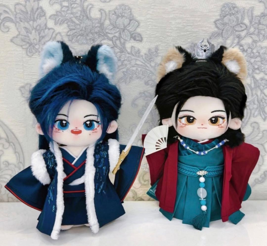 激レア 20cm 山河令 ぬいぐるみ 周子舒 張哲瀚 温客行 龔俊110