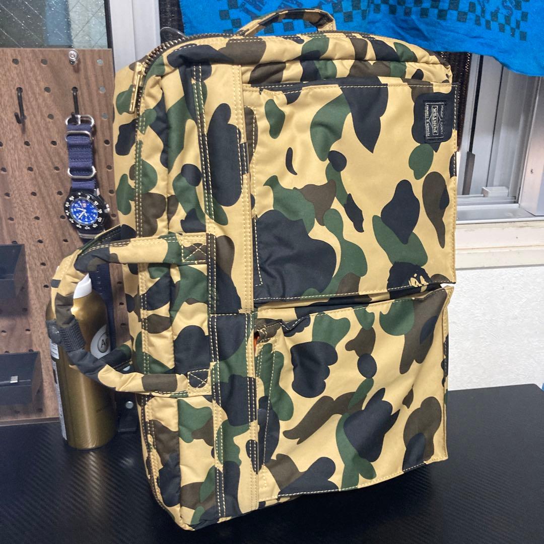 A BATHING APE×PORTER エイプ ポーター 3WAYバッグ