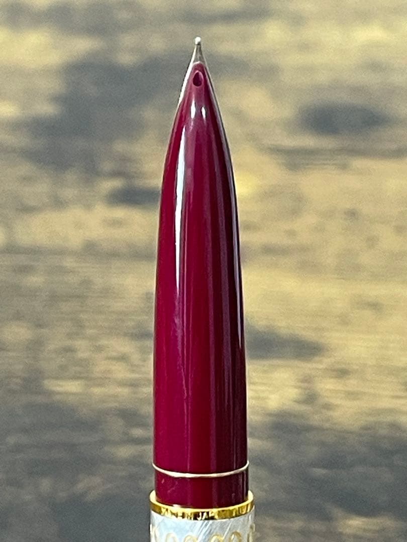 新品未使用 シール付 1970年代製 レディ 18金 F パイロット 万年筆