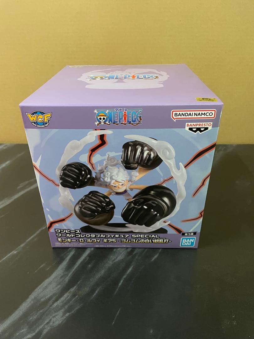ワンピースWCFSP モンキーDルフィ ギア5 ゴムゴムの白い銃乱打 - メルカリ