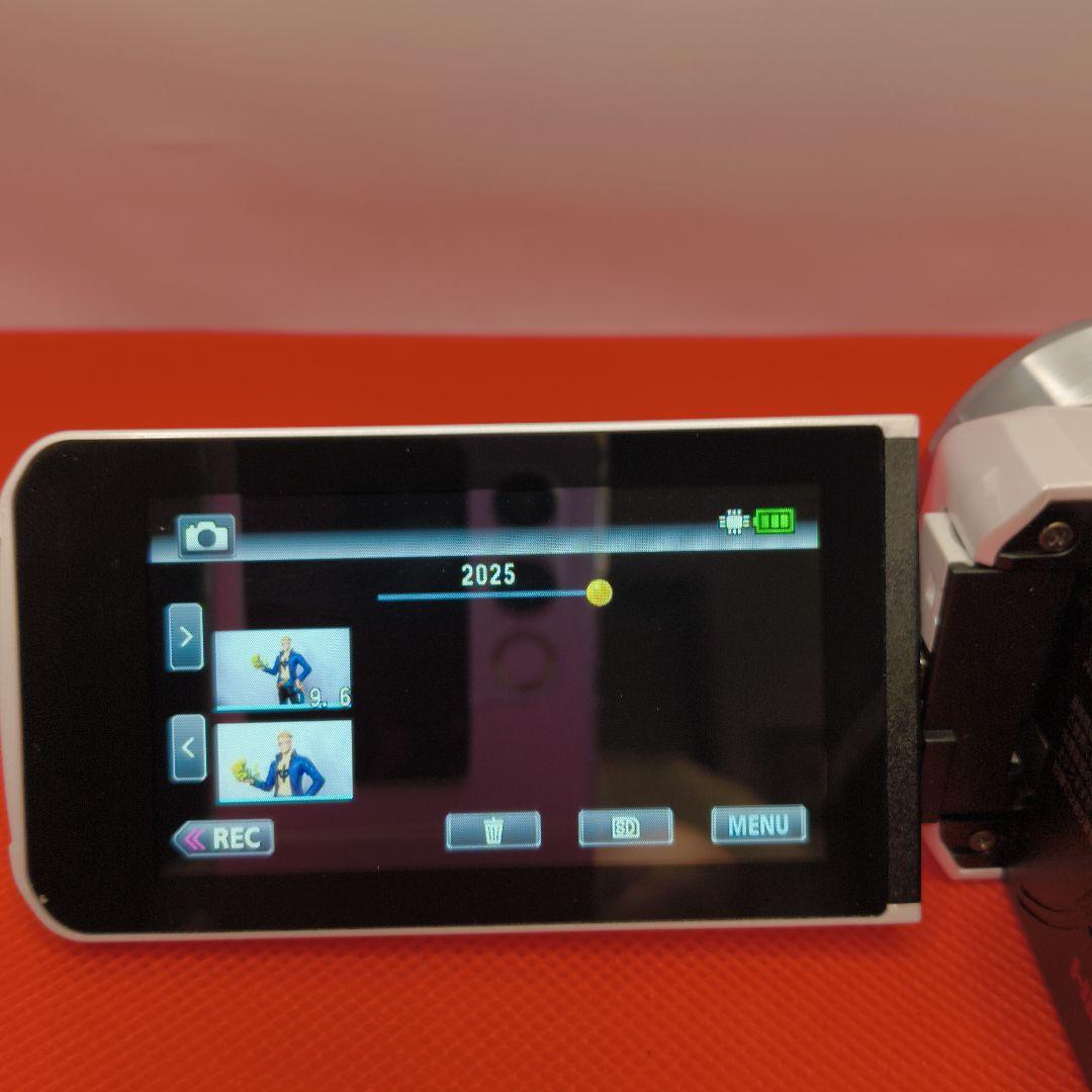 【動作確認済】JVC Everio エブリオ GZ-F200-W