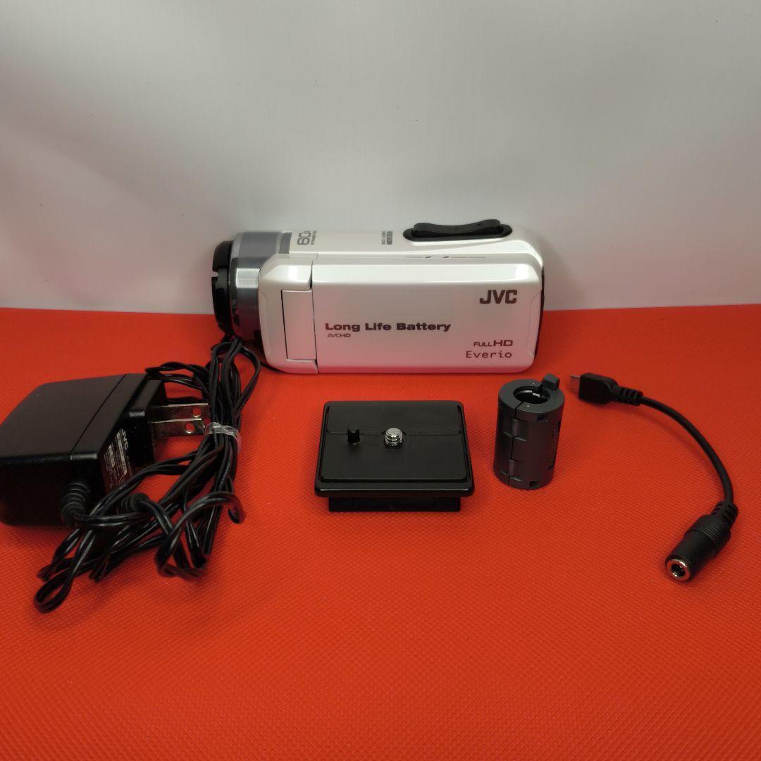 【動作確認済】JVC Everio エブリオ GZ-F200-W