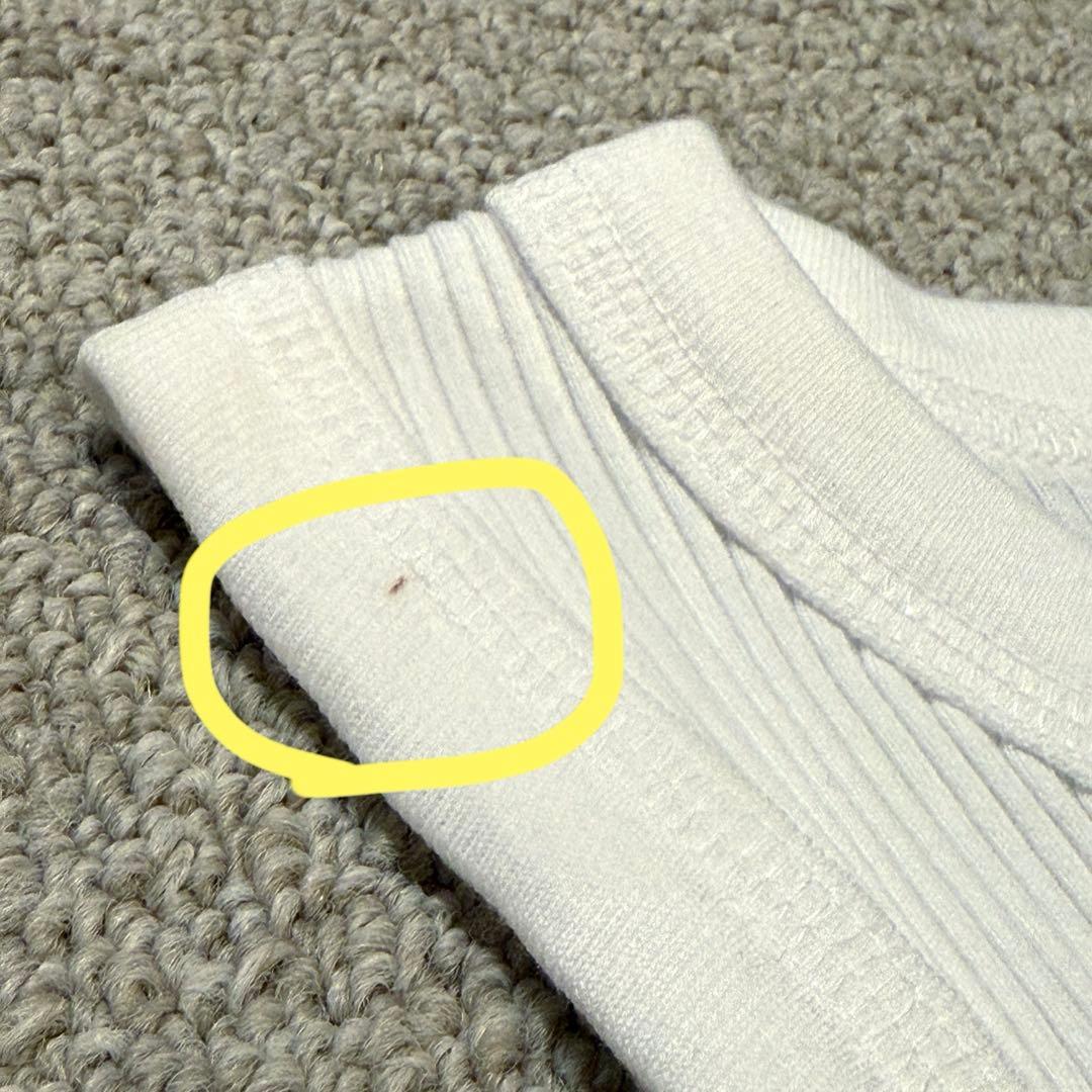 新品未使用 HYKE ホワイト アシンメトリック タンクトップ