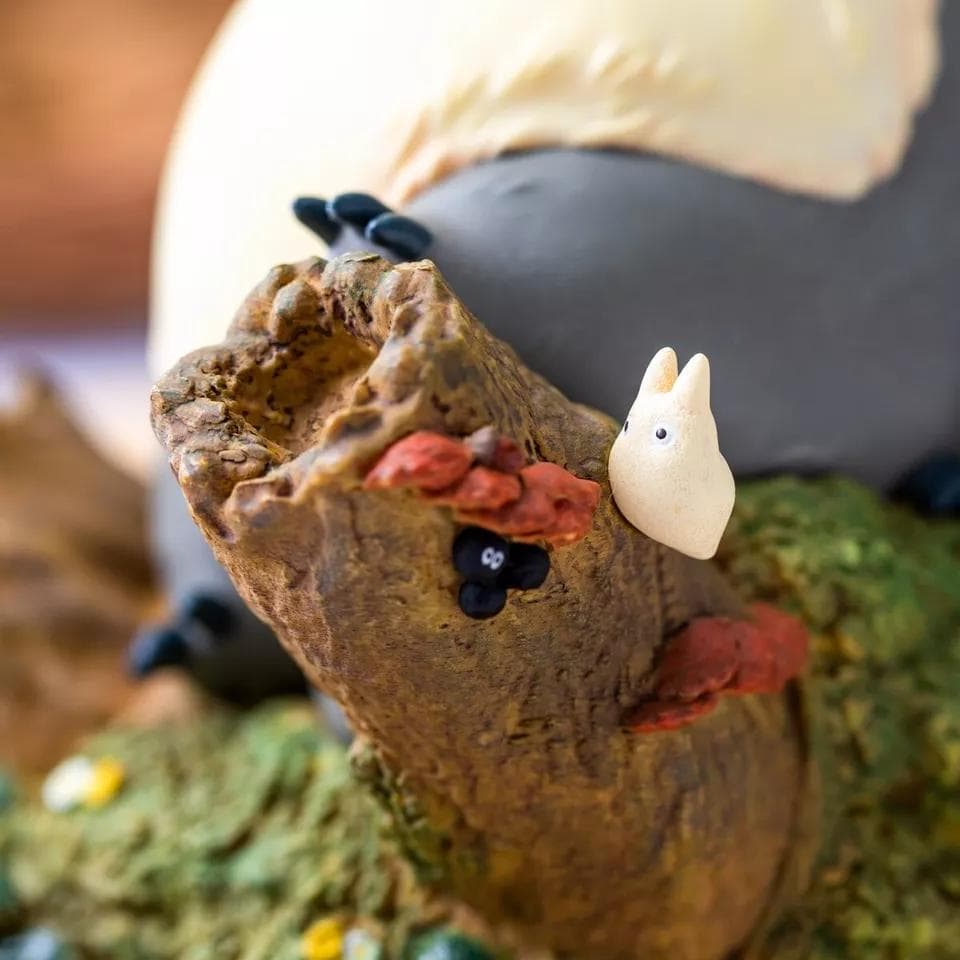 スタジオジブリ となりのトトロ 陶器製オルゴール トトロとメイ 新品