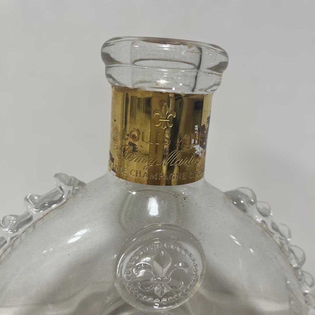 Louis XIII ブランデー クリスタルボトル 空瓶 - メルカリ