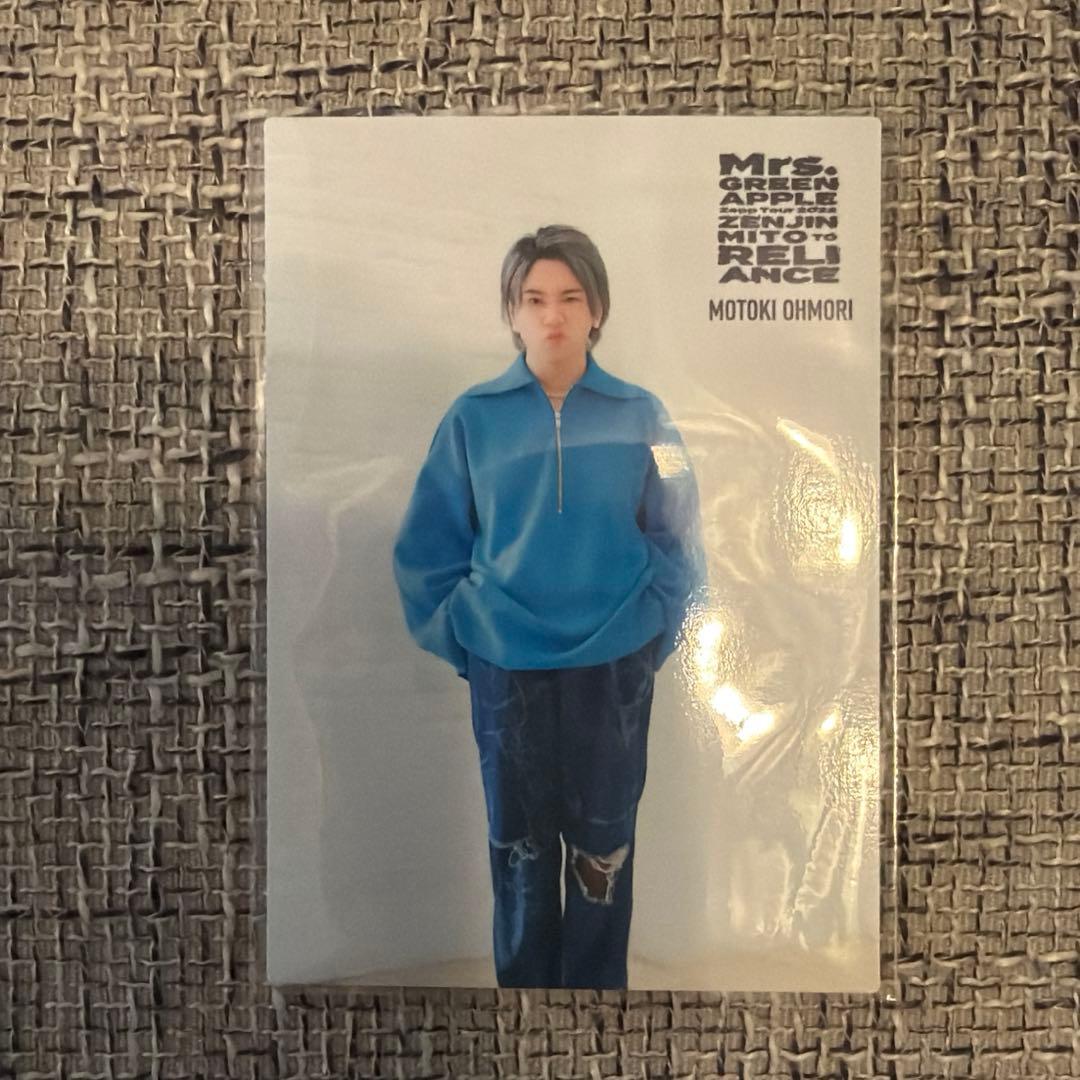 Mrs. GREEN APPLE 大森元貴 フォトカード030 ゼンジン - メルカリ