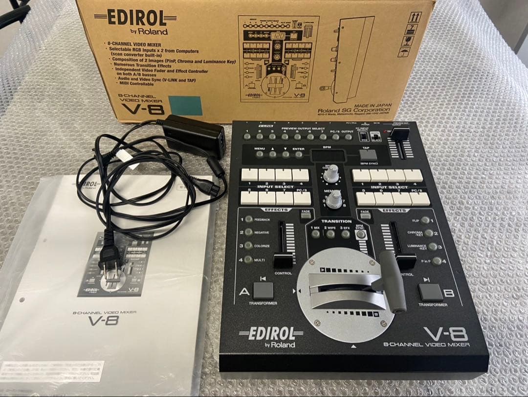 EDIROL V-8 8チャンネルビデオミキサー