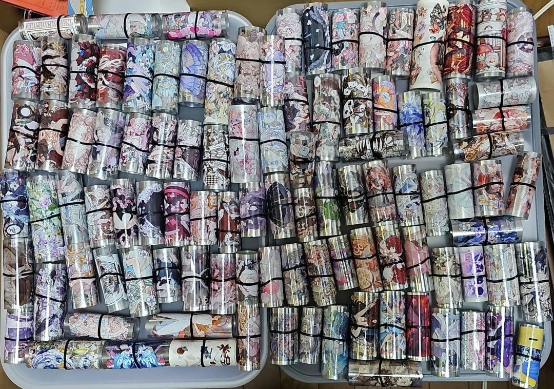 人物マステ　女の子　100ループ以上