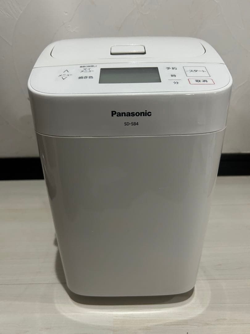 【美品】パナソニック ホームベーカリー SD-SB4-W Amazon.co.jp: Panasonic Home Bakery Bread Maker 1 Loaf 22 Menus