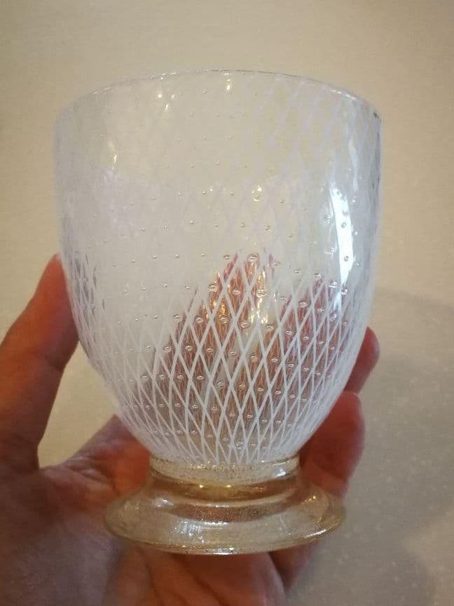 イタリア ムラーノ島 ベネチアングラス レースガラス Seguso Gianni