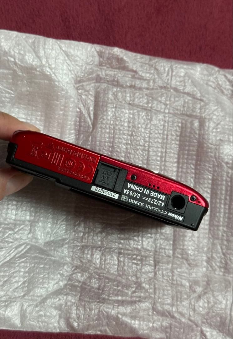 Nikon COOLPIX S2900 レッド 本体と付属品