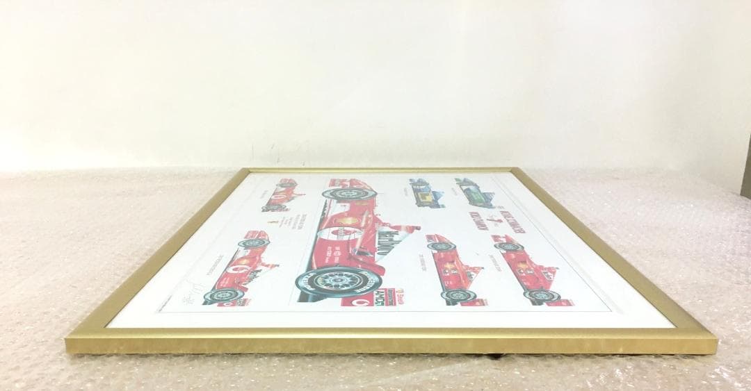 ○ミハエル・シューマッハ 7th チャンピオン記念 フェラーリ F1 ポスター